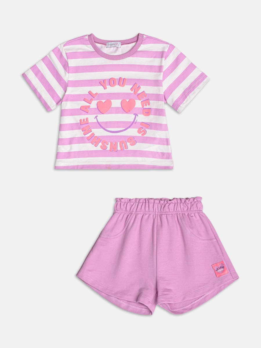 Smile Clochard Striped Set