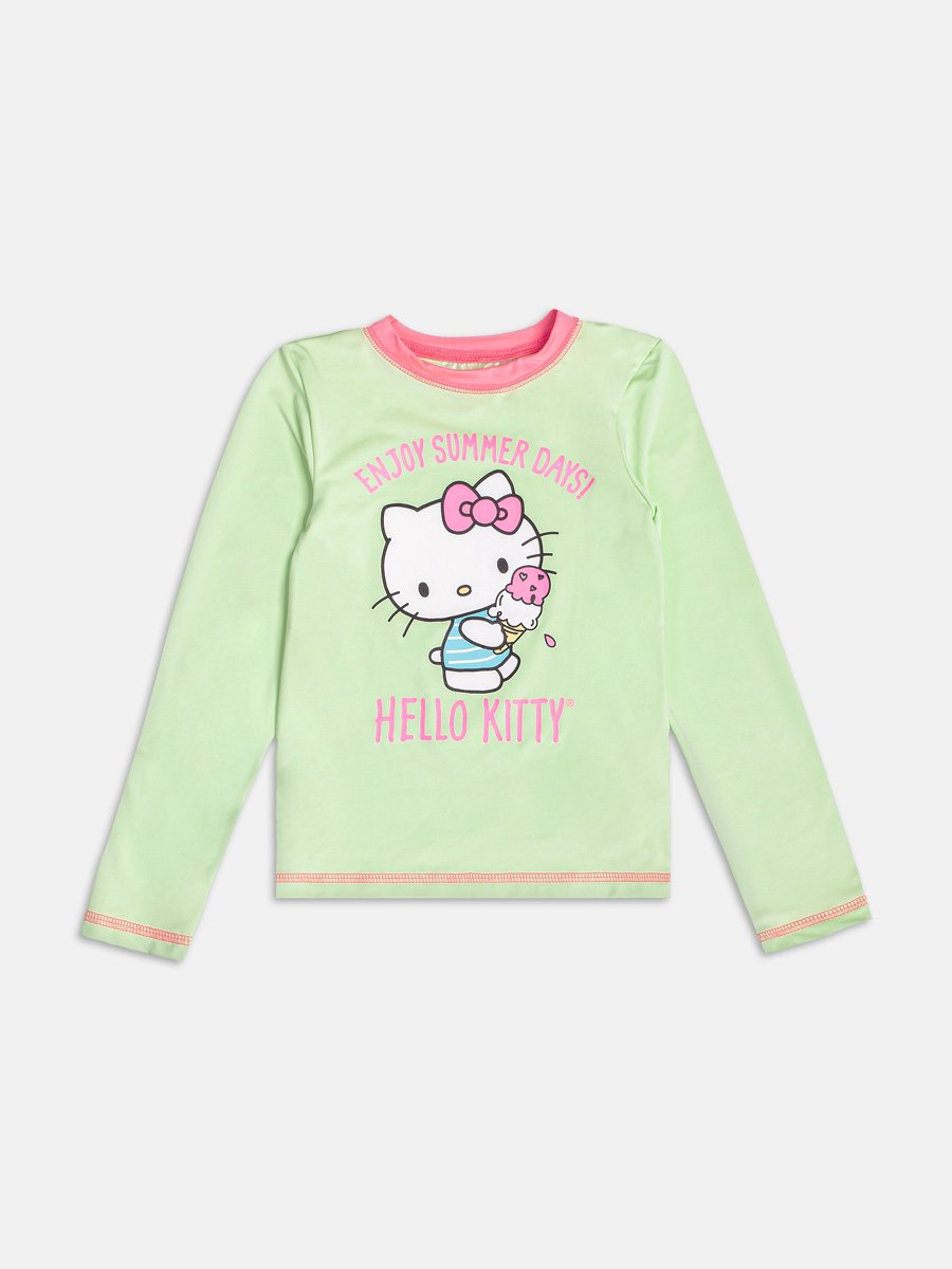 Hello Kitty Green Long Sleeve Blouse