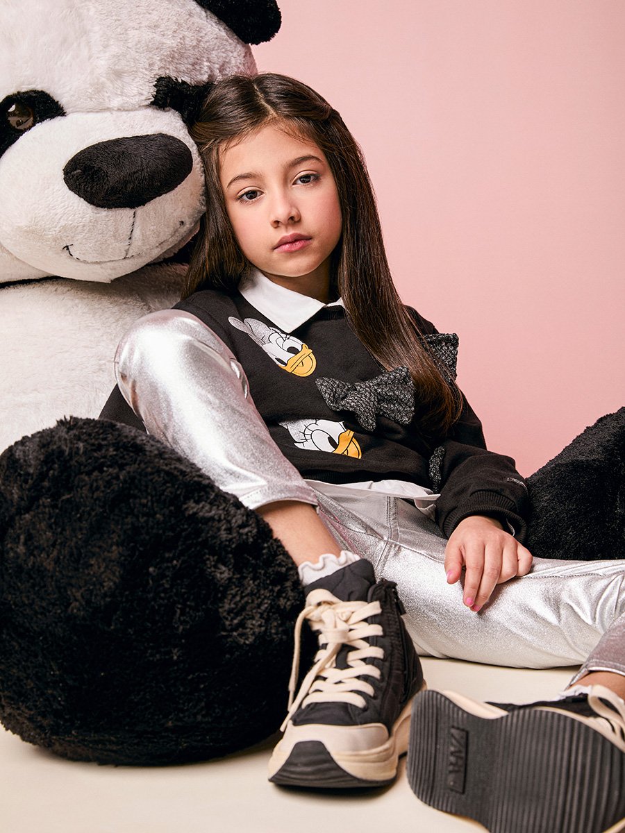 Momi Girls' Jacket – Daisy with Bows