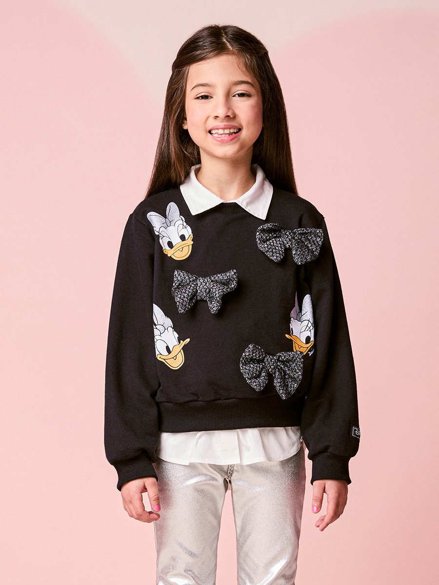 Momi Girls' Jacket – Daisy with Bows