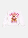 Momi Girls' Jacket – Little Bear with Glasses