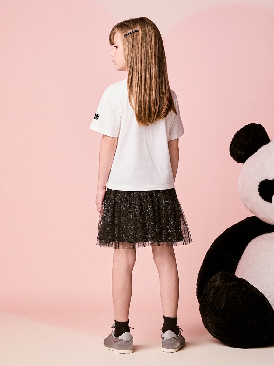 Momi Girls' Skirt – Tulle Skirt with Glitter