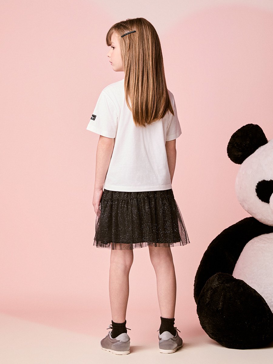 Momi Girls' Top – Rhinestones Hello Kitty