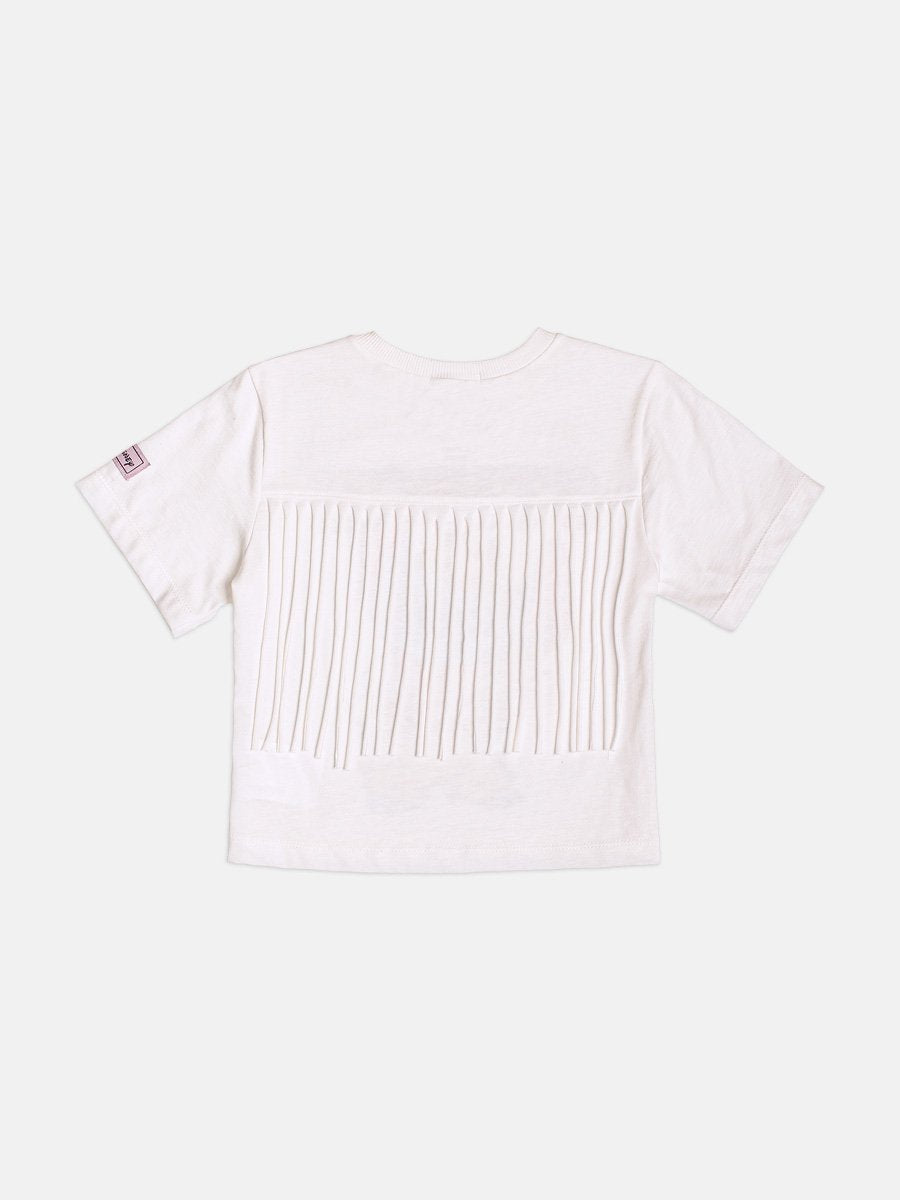 Momi Girls' Top – Fringe Stitch