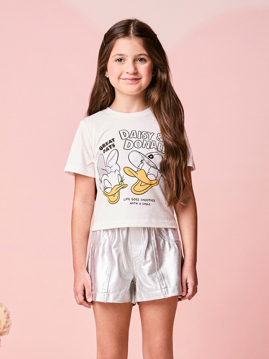 Momi Girls' Top – Disney Daisy & Donald