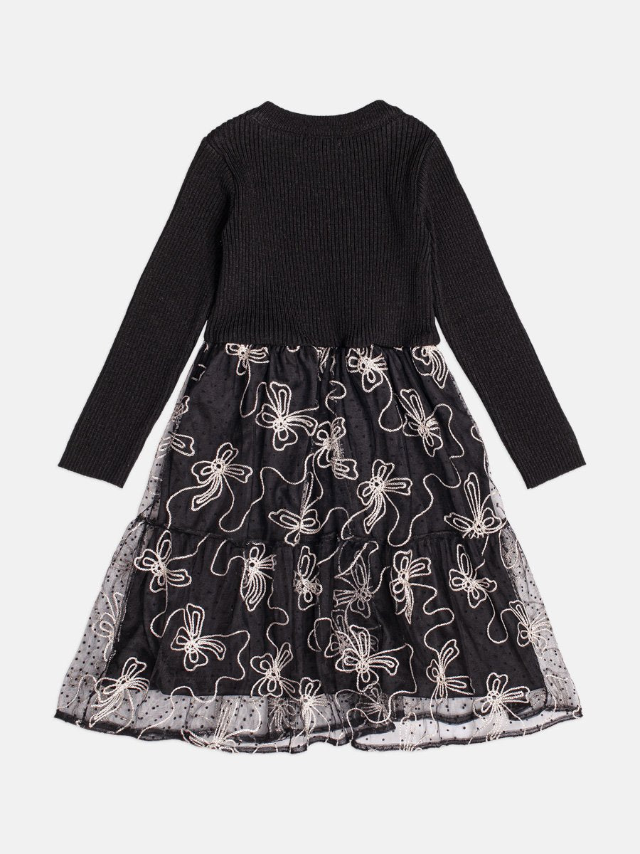 Children's Tulle Dress with Bows
