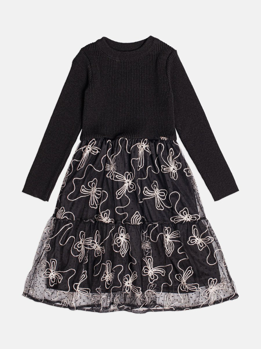 Children's Tulle Dress with Bows