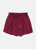 Girls Red Skirt-Short with Charm
