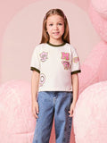 Children's Blouse with Tennis Bear Patch