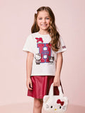 Hello Kitty Children's Blouse with Rhinestones
