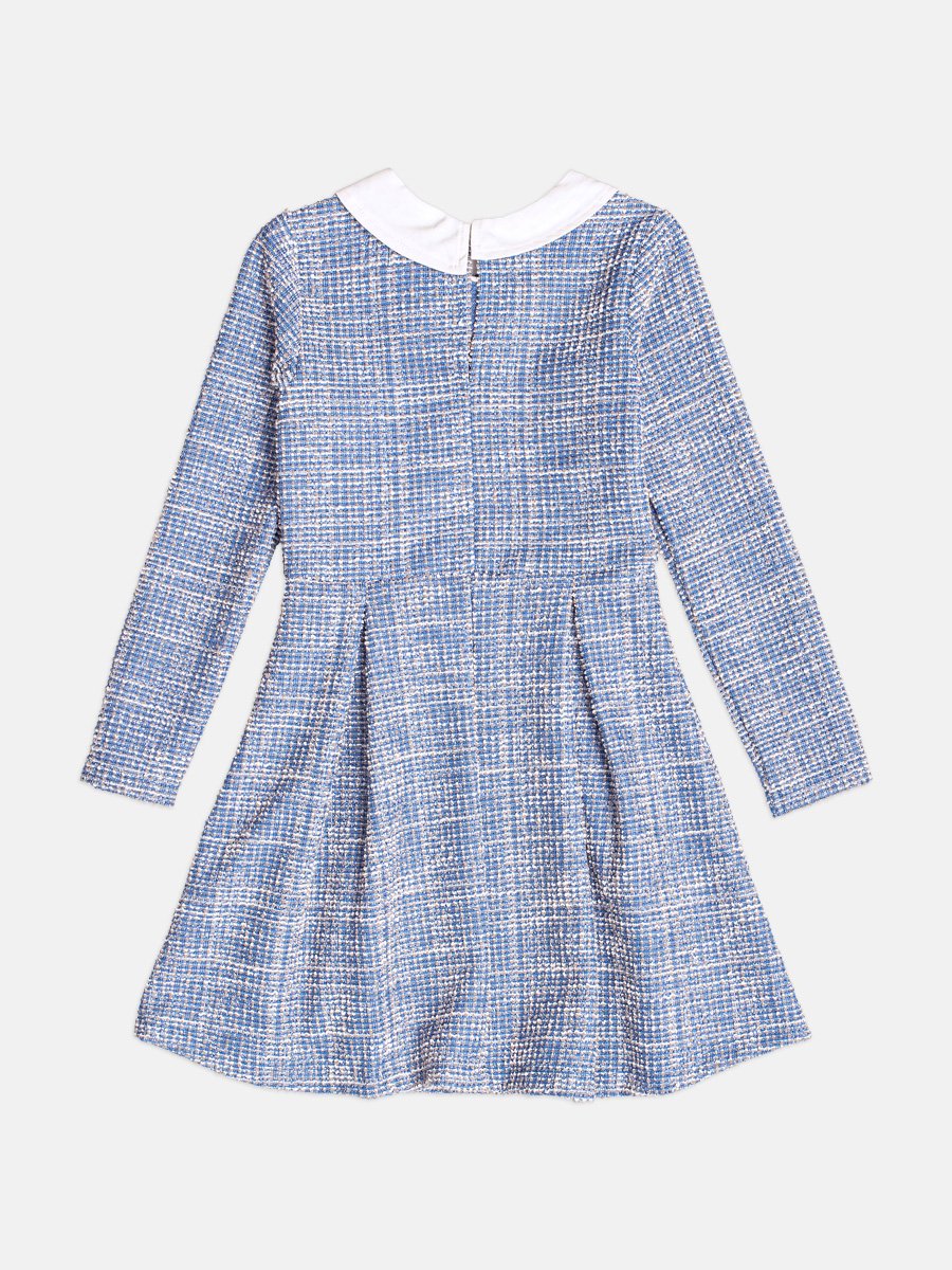 Children's Tweed Dress with Bow