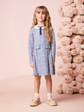Children's Tweed Dress with Bow