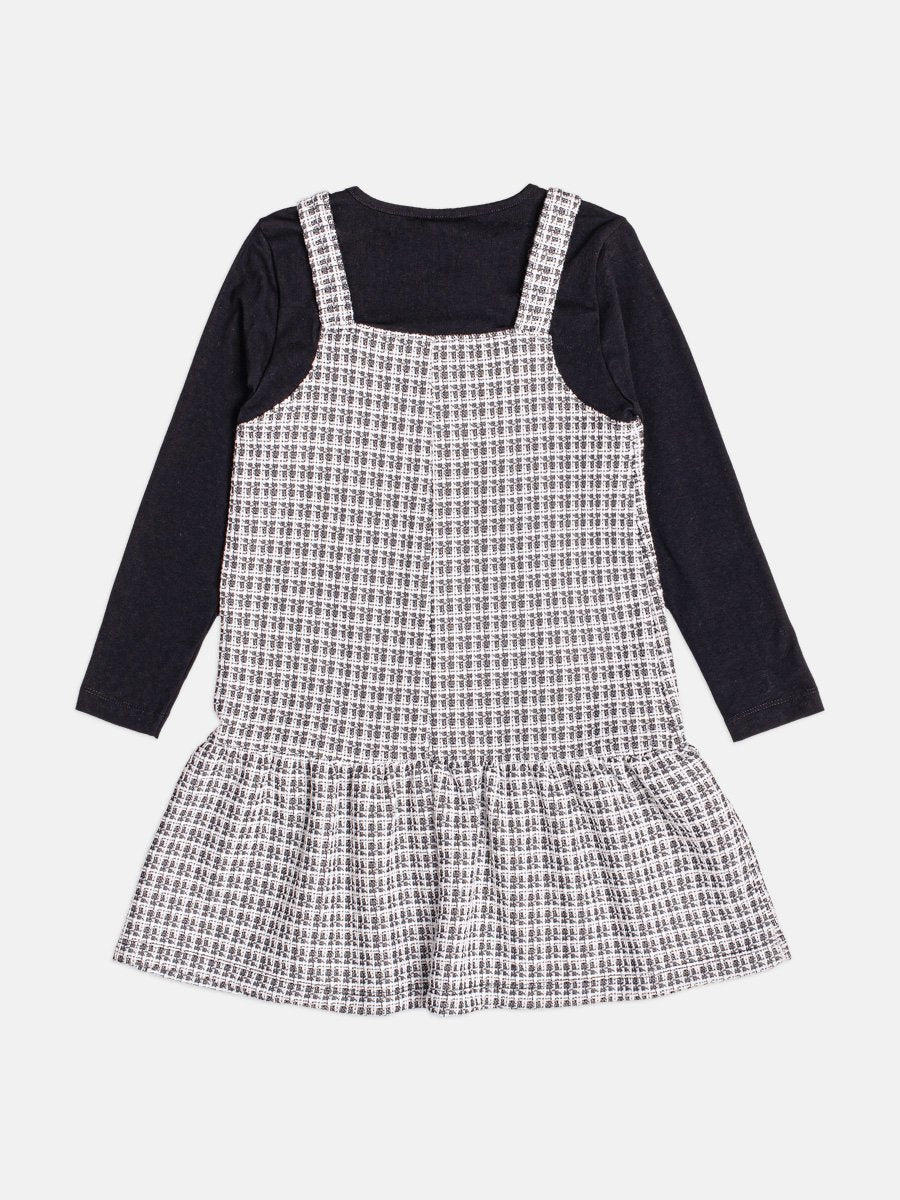 Children's Tweed Plaid Dress