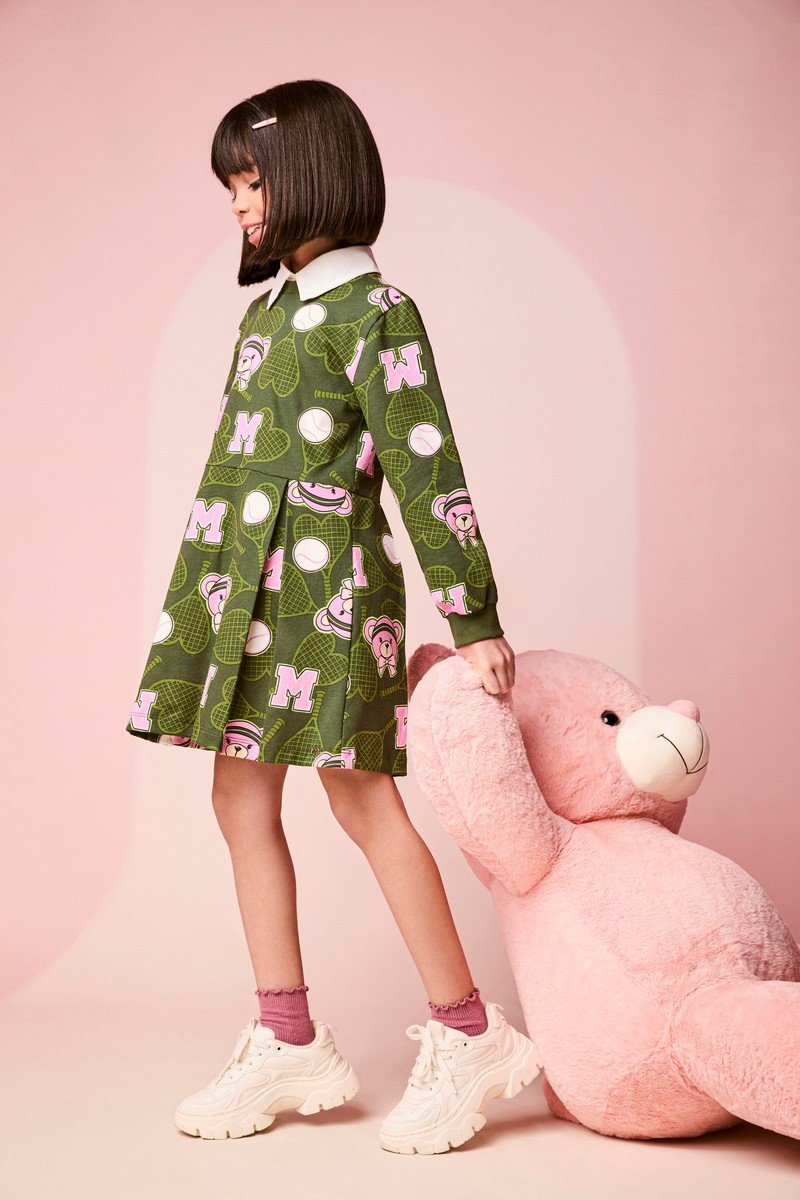 Girls Teddy Bear Tennis Dress