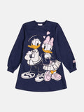 Daisy and Donald Long Sleeve Children's Dress