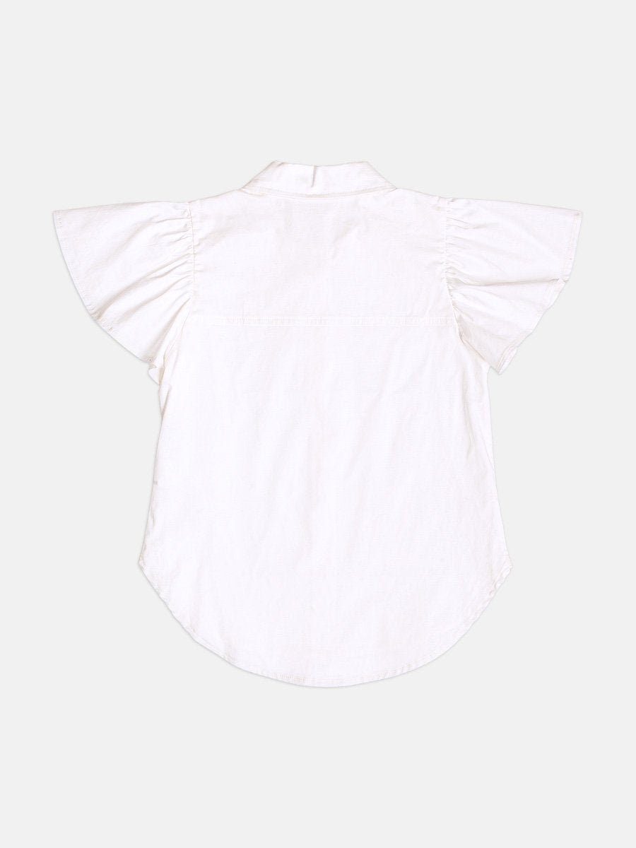Children's Short Sleeve Shirt with Rhinestones