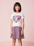 Hello Kitty Girl's Dress with Stripes