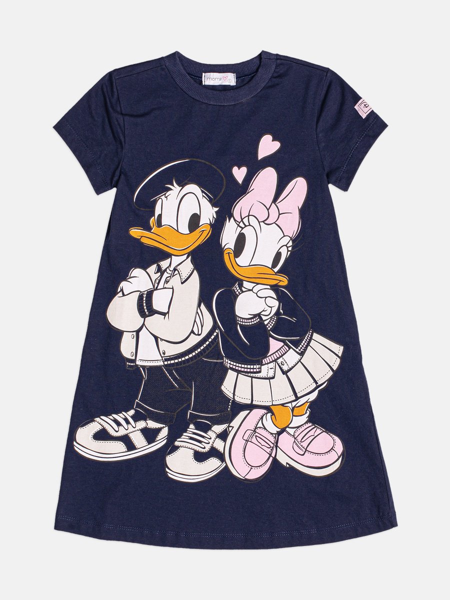 Daisy and Donald Short Sleeve Children's Dress
