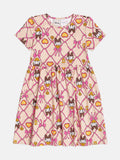 Children's Dress for Girls Short Sleeve by Daisy Duck