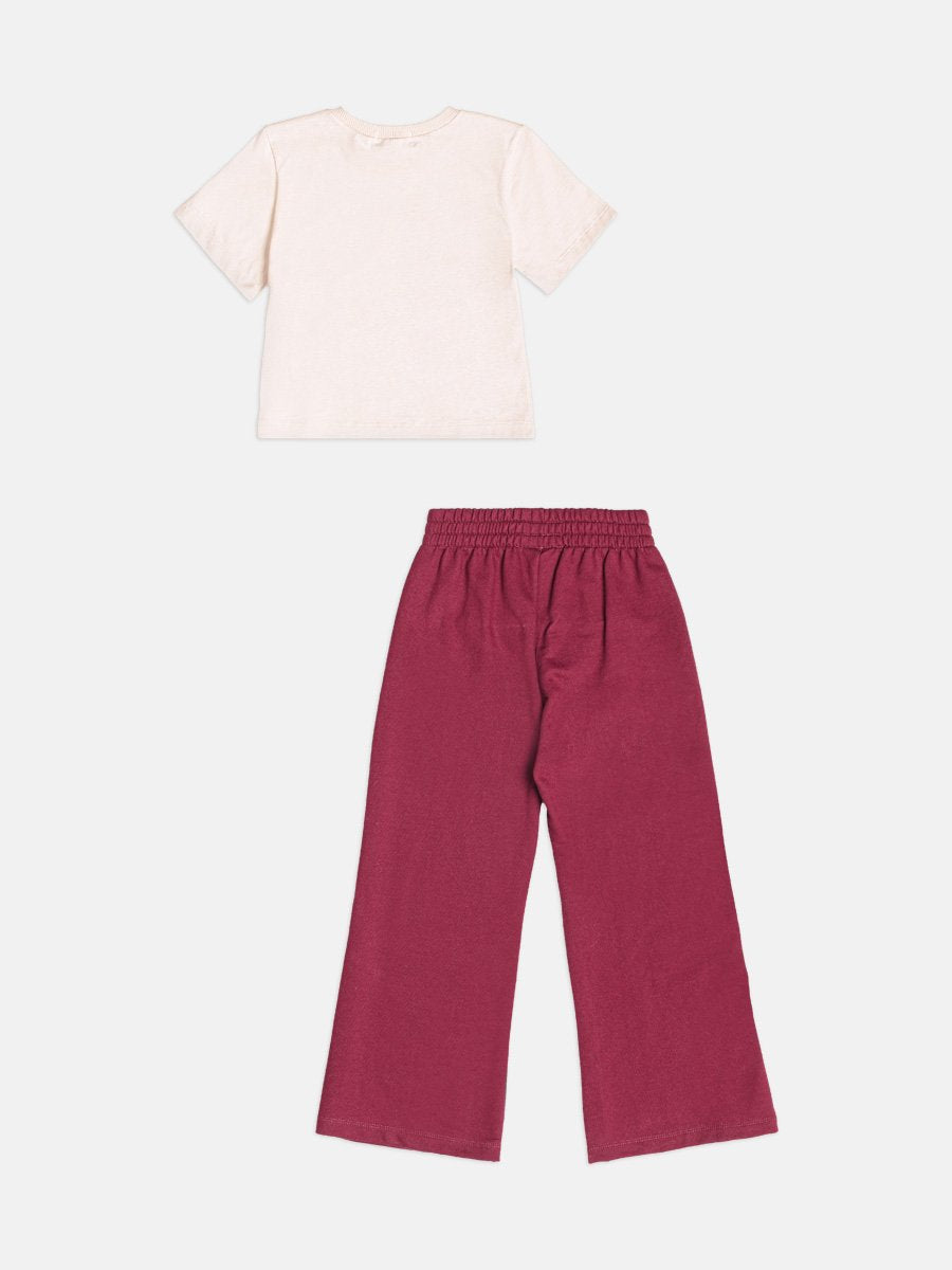 Children's Set Bear Girl with Embroidery
