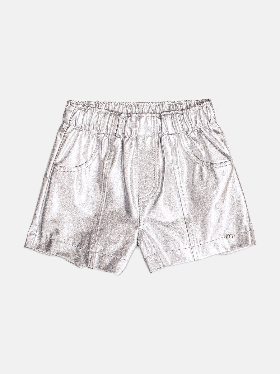 Momi Girls' Shorts – Metallic Shorts