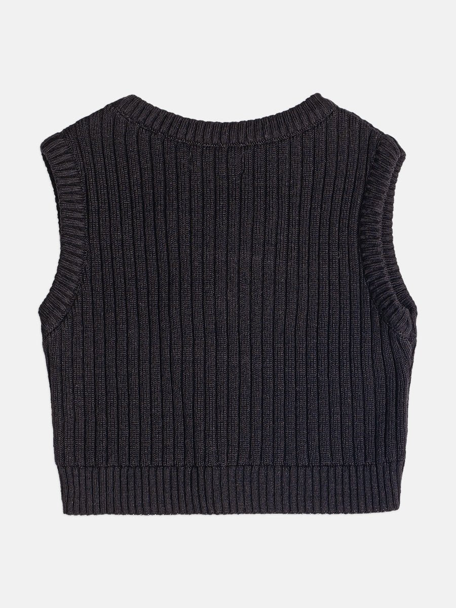 Girls Knit Vest with Bows