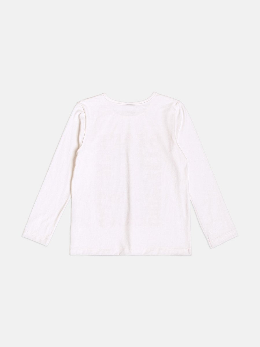 Momi Girls' Set – Long Sleeve Little Bear Knit