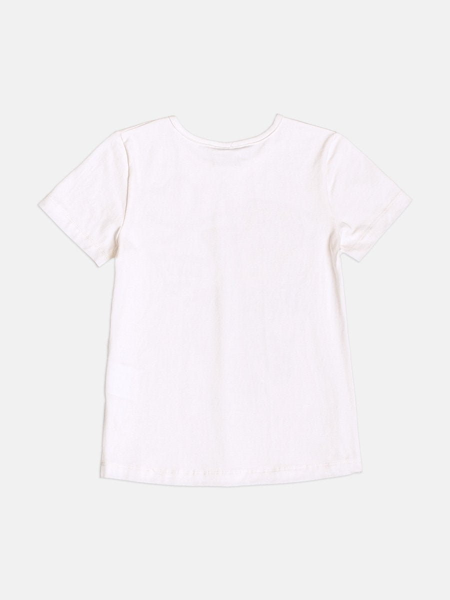 Momi Girls' Set – Short Sleeve Country Bear
