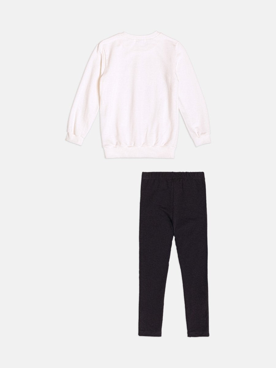Momi Girls' Set – Long Sleeve Country Bear