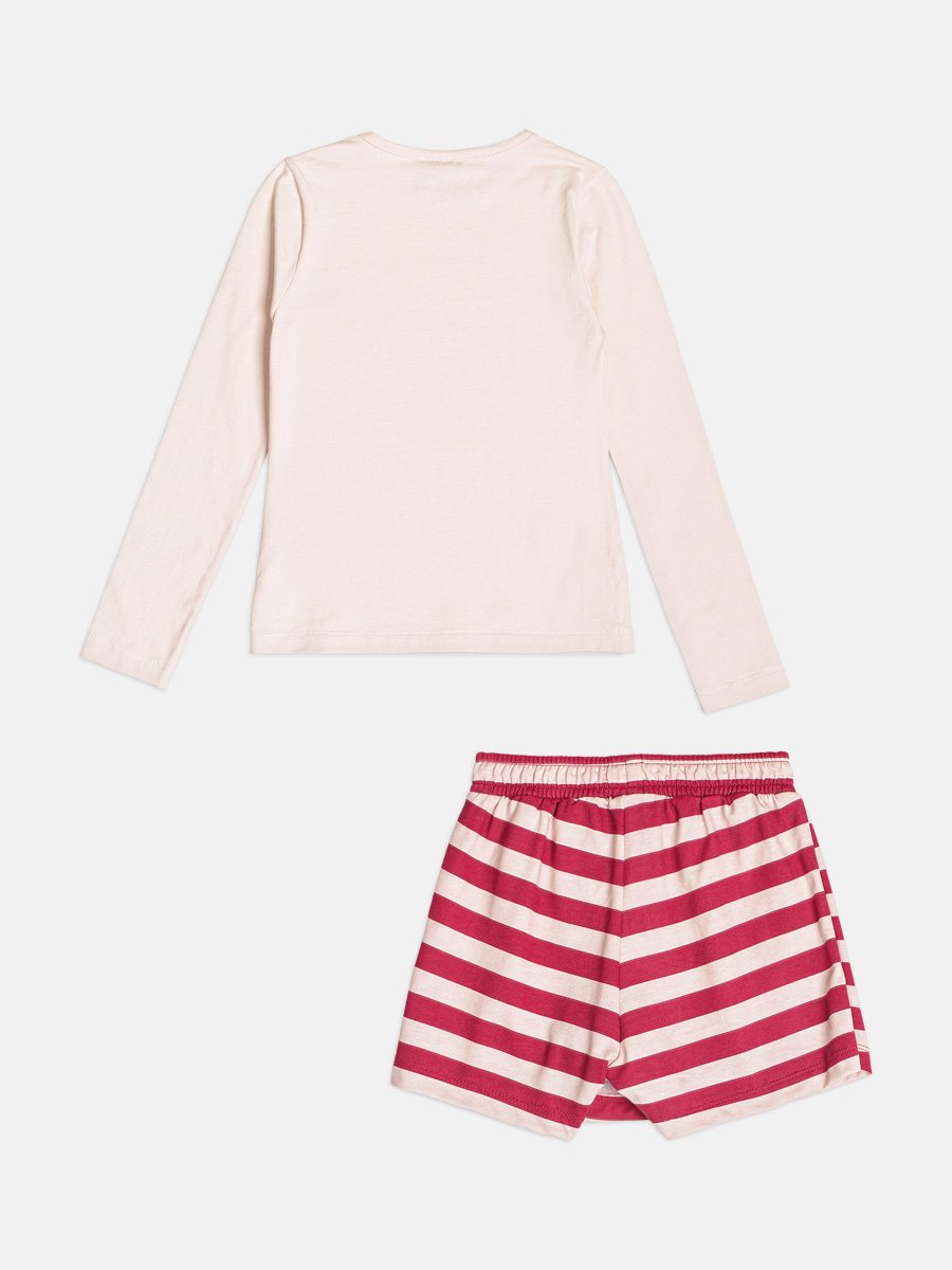 Children's Set Girl with Cherry Patch