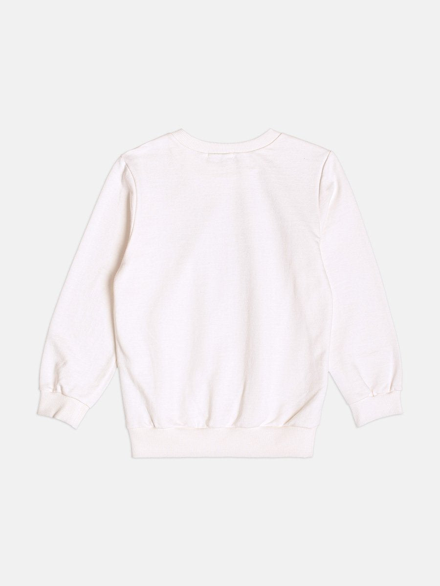 Momi Girls' Set – Long Sleeve with Scarf Print