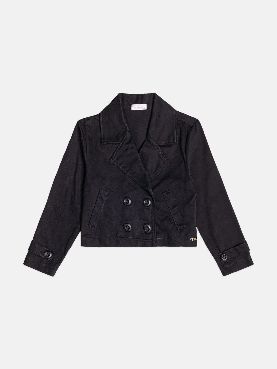 Children's Asymmetrical Twill Jacket