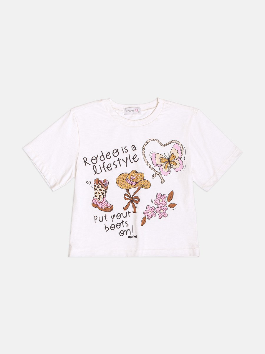 Momi Girls' Set – Cowgirl with Rhinestones