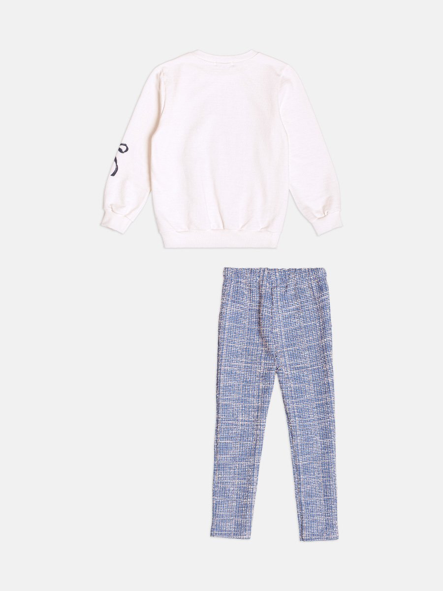 Children's Set Lettering Girl with Bow