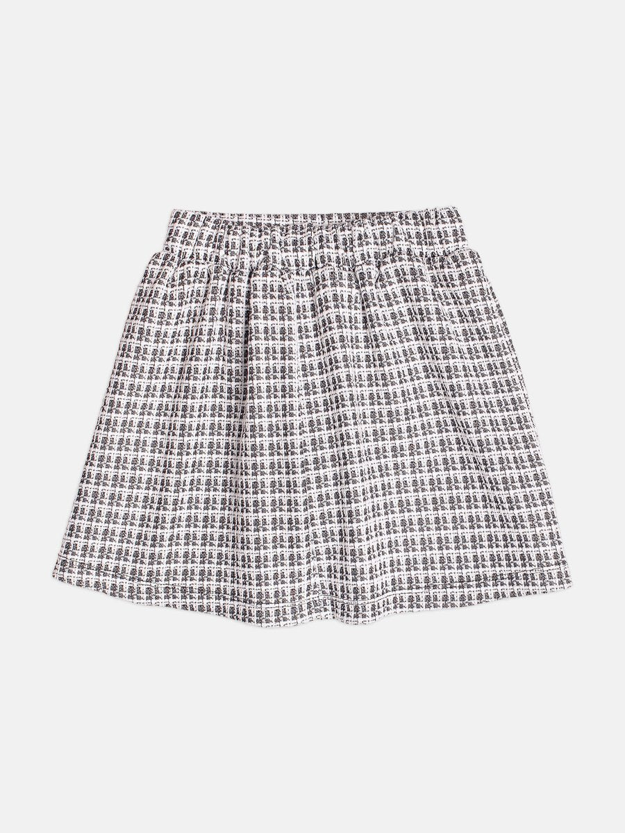 Children's Set in Tweed with Rhinestones