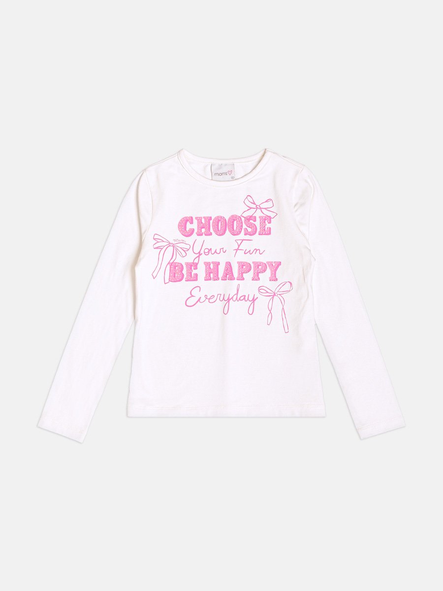 Momi Girls' Set – Tweed Pink with Pocket