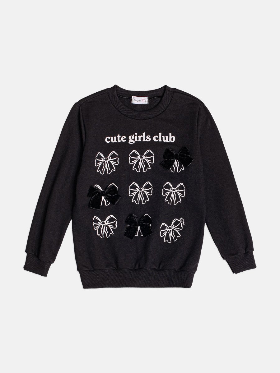Children's Set for Girls with Velvet Bows