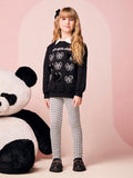 Children's Set for Girls with Velvet Bows