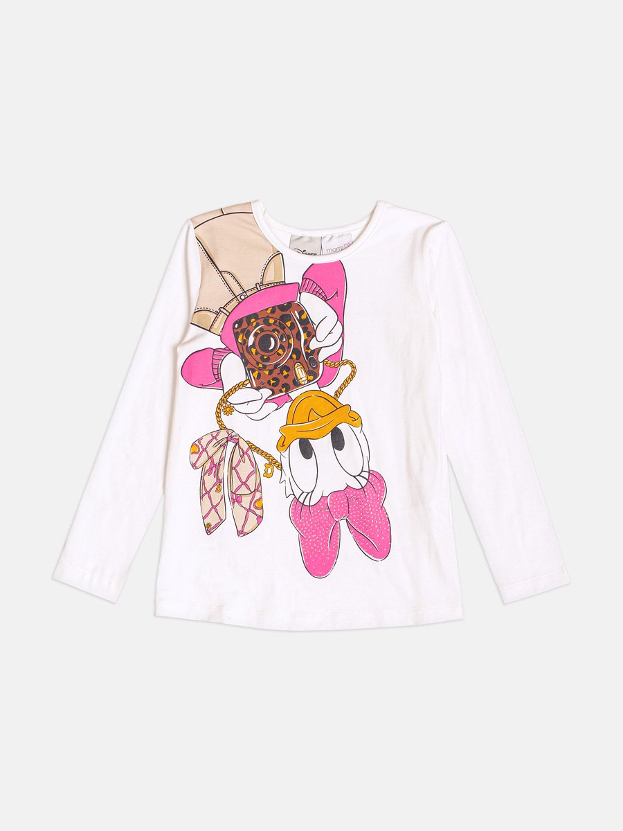 Momi Girls' Set – Long Sleeve Daisy Duck