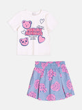 Children's Set of Neon Teddy Bears with Rhinestones