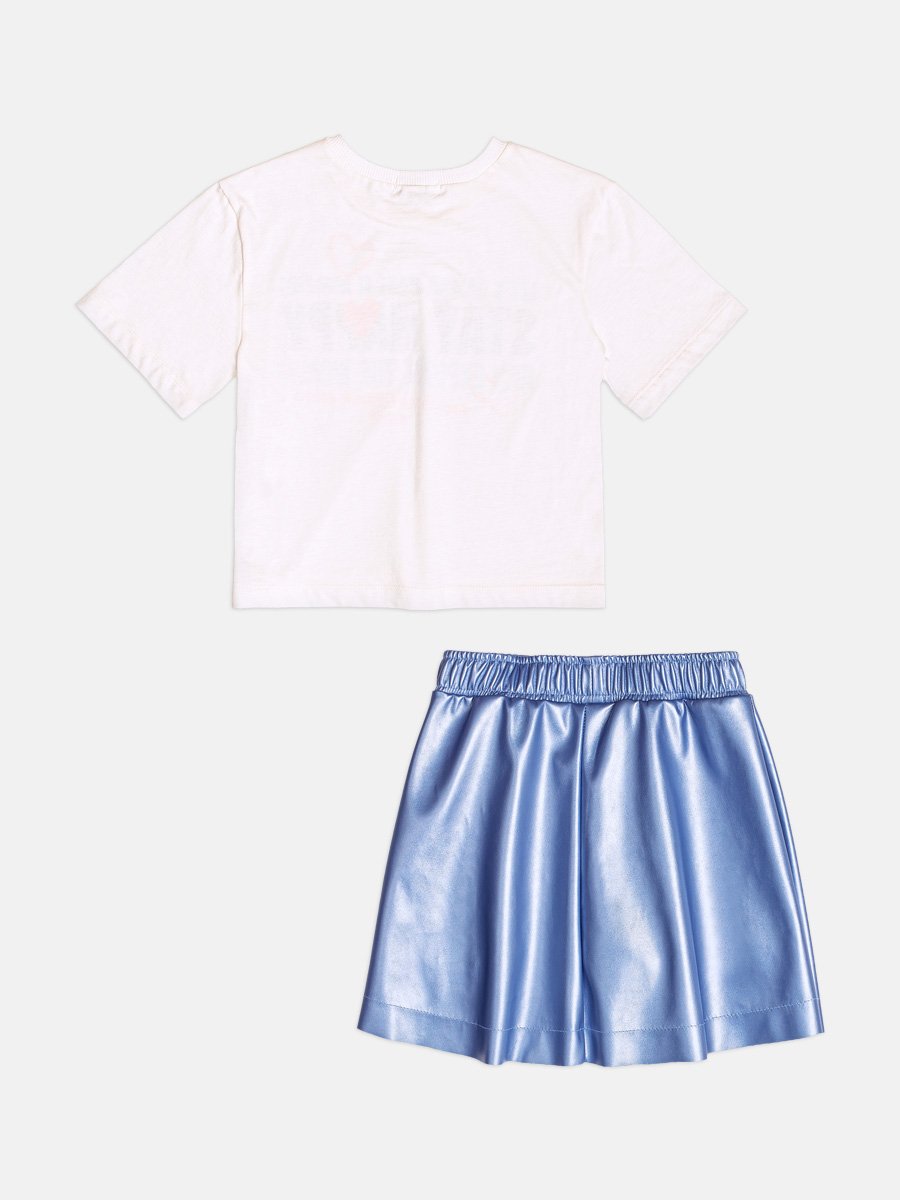 Stay Happy Children's Set with Rhinestones