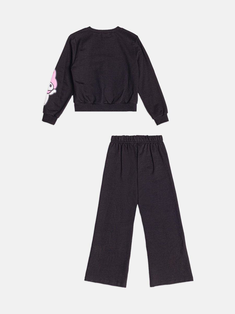 Momi Girls' Set – Fleece Hello Kitty & Friends
