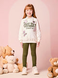 Children's Set of Coolest Sweatshirt with Rhinestones
