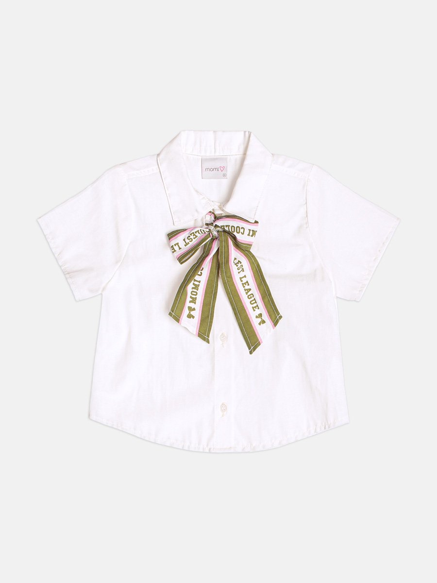 Children's Set for Girls in Velvet with Bow
