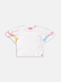 Rainbow Print Blouse