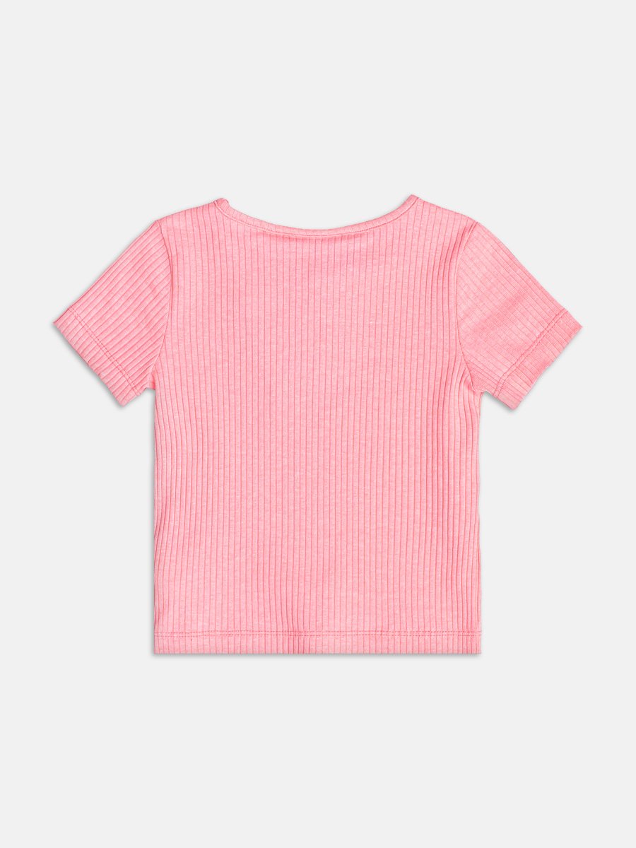 Pink Ribbed Blouse from My Melody