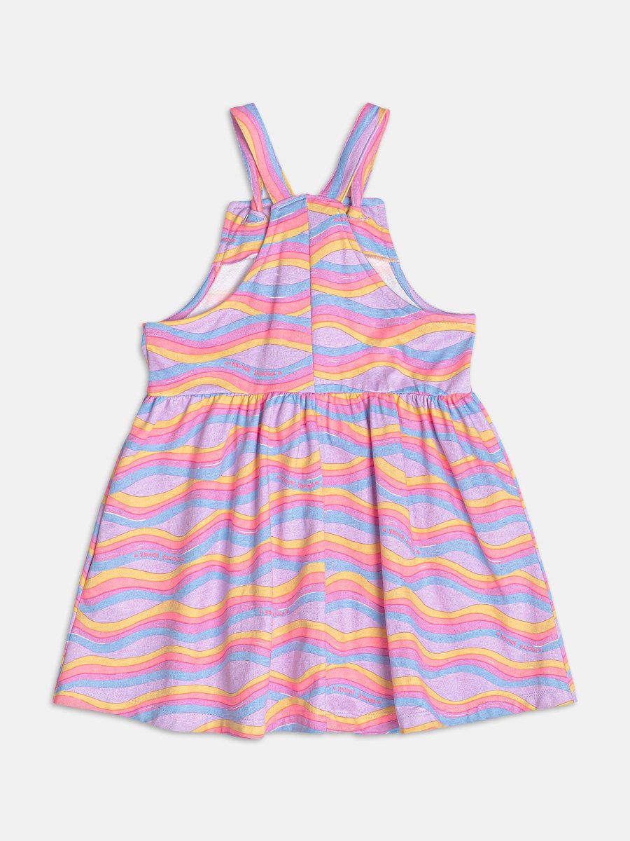 Rainbow Striped Salopete