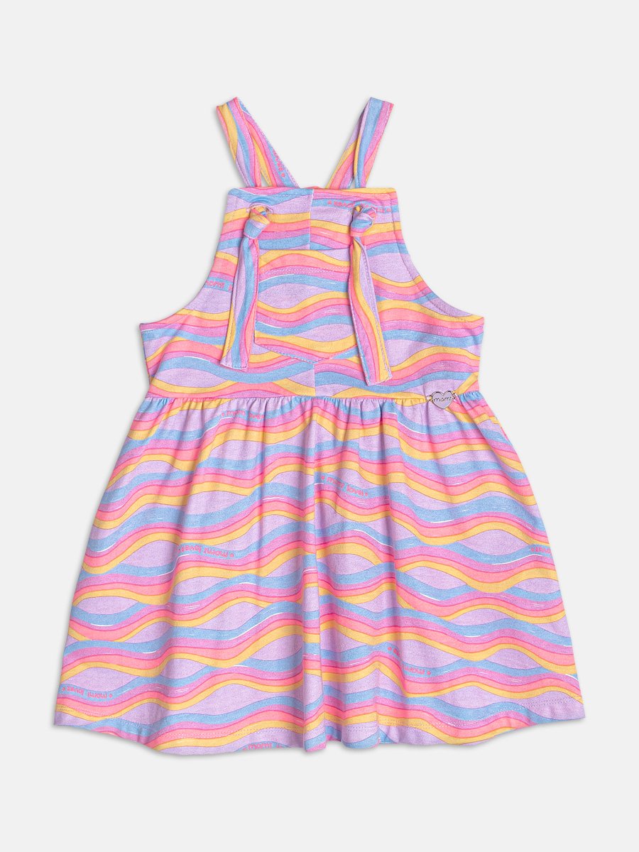 Rainbow Striped Salopete