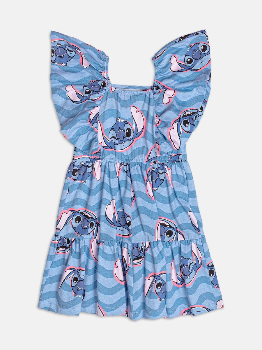 Stitch Print Dress