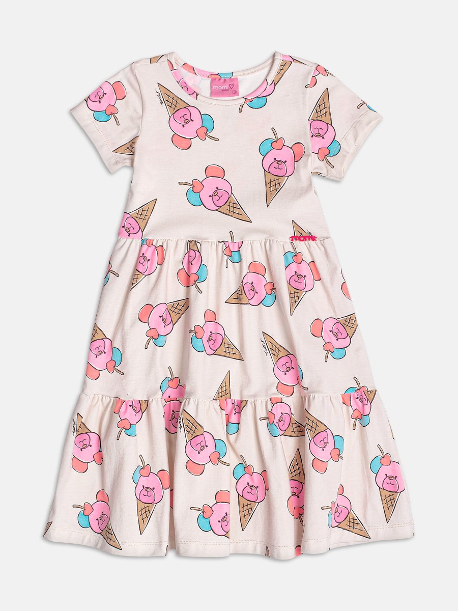 Ice Cream Teddy Bear Dress